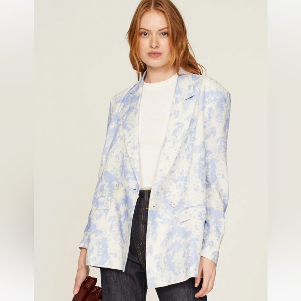 Thakoon Collective Tie Dye Blazer